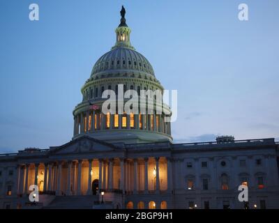 Capitol Building Washington DC. Stockfoto