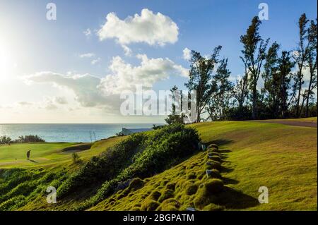 Port Royal Golf Course; Bermuda Stockfoto