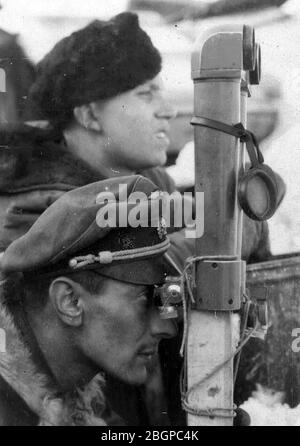 1. Gebirgsjäger-Division im Kaukasus im Jahr 42-43 Stockfoto