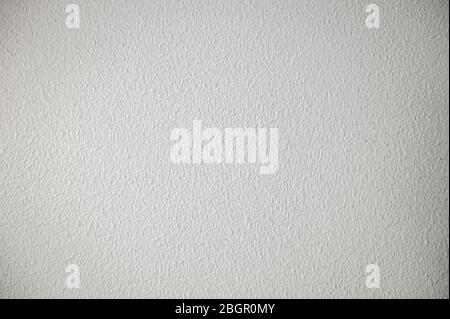 Weiße Zementwand Textur, Hintergrund Stockfoto