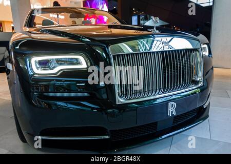 Rolls Royce Phantom.BMW Welt, München, Deutschland, März 2020 Stockfoto