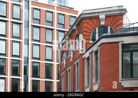 Red Brick Howick Place Francis Street, London, SW1 Stockfoto