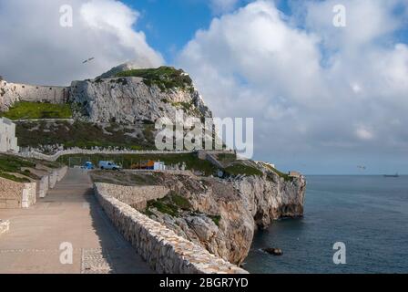 Europa Point an der südlichsten Spitze von Gibraltar Stockfoto