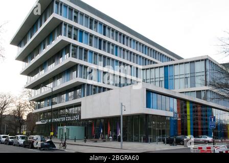 City of Westminster College, 25 Paddington Green, London W2 1NB von Schmidt Hammer Lassen Architects Stockfoto