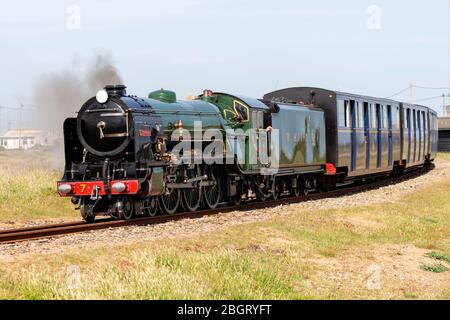 Die Romney, Hythe und Dymchurch Railway Stockfoto