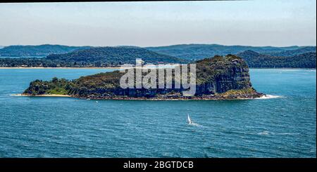 Lion Island in Broken Bay, New South Wales, Australien Stockfoto