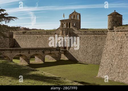 Ciudadela von Jaca, eine militärische Festung in Huesca, Aragon, Spanien, Europa Stockfoto