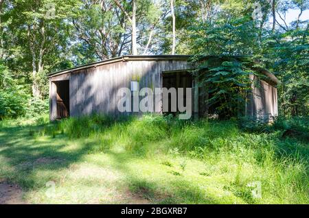 Steinkiefenstall für den Kohlebergbau Stockfoto