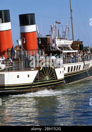 Paddle Steamer Waverley Baujahr 1946 Stockfoto