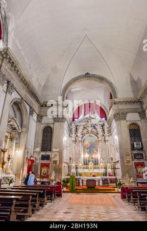 Chiesa di San Lazzaro dei Mendicanti, Castello, Venedig, Italien Stockfoto