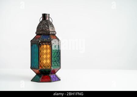 Arabische Kerze Laterne, Ramadan kareem Hintergrund Stockfoto