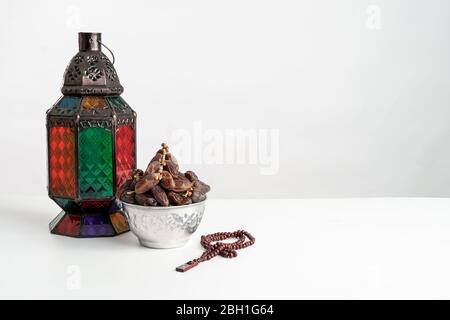 Arabische Kerze Laterne, Ramadan kareem Hintergrund Stockfoto