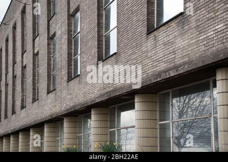 1930er modernistische Architektur Brent Town Hall, Town Hall, Forty Lane, Wembley HA9 von Clifford Strange Stockfoto