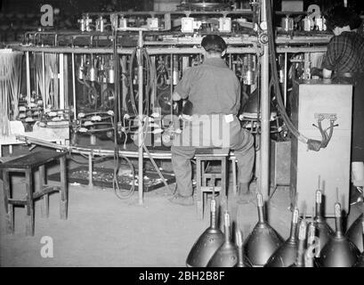 Ernest Turner Electrical Instruments Factory, High Wycombe im Jahr 1951 Stockfoto