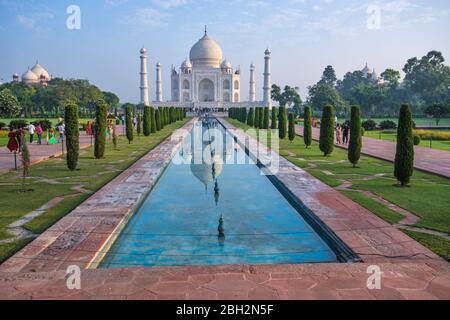 indias ikonischen Ort taj mahal Stockfoto