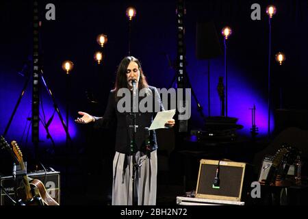 Verona, Italien. 22. Nov 2019. manuel agnelli während Manuel Agnelli - ein Abend mit Manuel Agnelli 2019, Musikkonzert in Verona, Italien, November 22 2019 Quelle: Independent Photo Agency/Alamy Live News Stockfoto