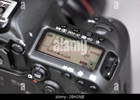 Tokio, Japan 22.04.2020: DSLR Kamera Canon Mark 5D IV Stockfoto