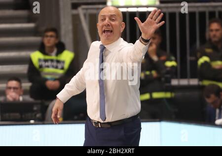 Bologna, Italien. Januar 2020. Bologna, Italien, 01. Januar 2020, Massimiliano Menetti allenatore De während - - Credit: LM/Michele Nucci Credit: Michele Nucci/LPS/ZUMA Wire/Alamy Live News Stockfoto