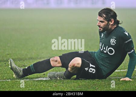 andrea poli (bologna) während der italienischen Serie A Fußballsaison 2019/20, italienisches Serie A Fußballspiel in italien, Italien, Januar 01 2020 Stockfoto