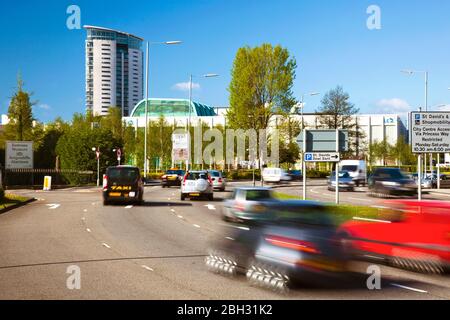 Swansea City, Wales, Großbritannien Stockfoto