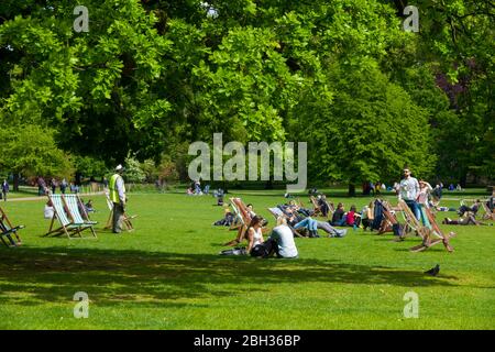 St. James Park Westminster London England Grossbritannien Hauptstadt Themse Grossbritannien Europa EU Stockfoto