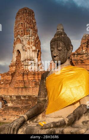 Wat Mahatat, Ayutthaya Historical Park, UNESCO Weltkulturerbe, Ayutthaya, Thailand, Südostasien, Asien Stockfoto