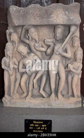Gwalior, Madhya Pradesh/Indien - 15. März 2020 : Skulptur von Sivgan Stockfoto