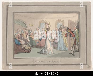 Comforts of Bath, Teller 8, 6. Januar 1798. Stockfoto