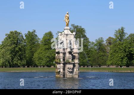 Diana Fountain, Bushy Park, Hampton Court, Greater London, England, Großbritannien, Großbritannien, Großbritannien, Europa Stockfoto