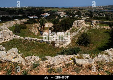Fort Marlborough. Fortaleza de Isabel II, La Mola, Menorca, Spanien Stockfoto