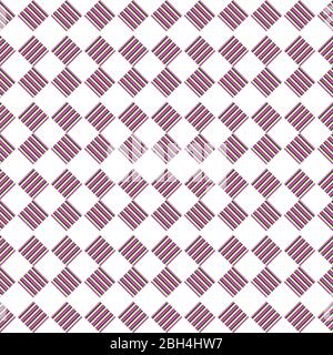 Abstraktes geometrisches Vektor-nahtloses Muster. Farbenfroher Hintergrund. Geschenkpapier. Print für Innenarchitektur und Stoff. Hintergrund für Kinder. Hintergrund in vi Stock Vektor