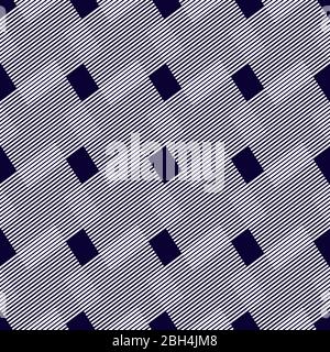 Abstraktes geometrisches Vektor-nahtloses Muster. Farbenfroher Hintergrund. Geschenkpapier. Print für Innenarchitektur und Stoff. Hintergrund für Kinder. Hintergrund in vi Stock Vektor