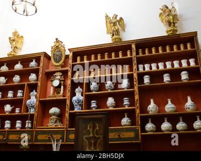 Die alte Apotheke in der Franziskanerkirche und Kloster in Dubrovnik Stockfoto