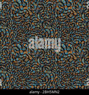 Nahtloser Vektorhintergrund. Nahtlose Muster kann für Tapete, Muster füllt, Web-Seite Hintergrund, Oberflächen-Texturen verwendet werden. Stock Vektor