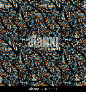 Nahtloser Vektorhintergrund. Nahtlose Muster kann für Tapete, Muster füllt, Web-Seite Hintergrund, Oberflächen-Texturen verwendet werden. Stock Vektor