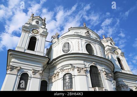 hochschulkirche in Salzburg Stockfoto