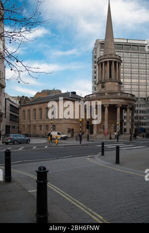 Portland Stone Holy Trinity Church One 1 Marylebone Road, London NW1 4AQ von Sir Johh Soane Stockfoto