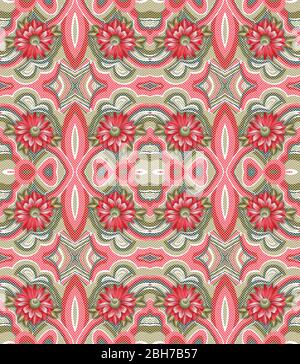 Nahtlose geometrischen Design Pattern Hintergrund Stockfoto
