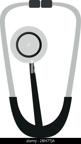 Isolierte Stethoskop Symbol Stock Vektor