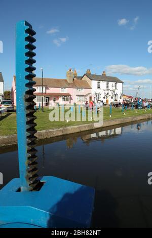 The Old Ship Pub im Heybridge Basin Stockfoto