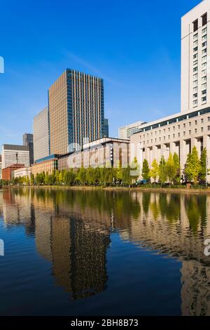 Japan, Honshu, Tokyo, Marunouchi Bezirk Skyline Stockfoto