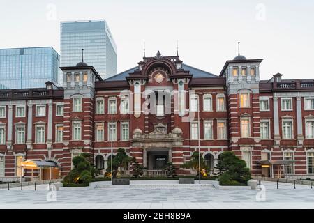 Japan, Honshu, Tokyo, Marunouchi Bezirk, Tokyo Station Stockfoto