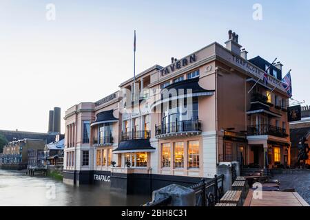 England, London, Greenwich, Trafalgar Tavern Pub Stockfoto