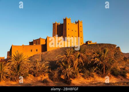 AIT Hamou oder Said Kasbah, Draa-Tal, Atlasgebirge, Süd-Marokko, Marokko, Al-Maghreb, Afrika, Stockfoto