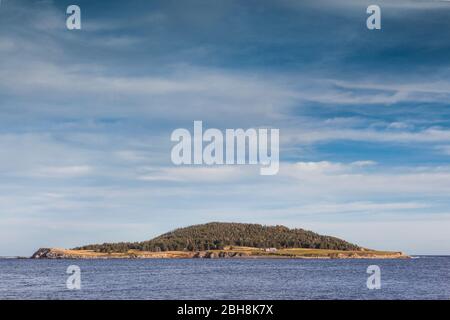 Kanada, Nova Scotia, Cabot Trail, Paleokastritsa, Cape Breton Highlands National Park, Paleokastritsa Insel Stockfoto