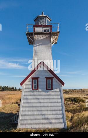 Kanada, Prince Edward Island, New London, New London Leuchtturm Stockfoto