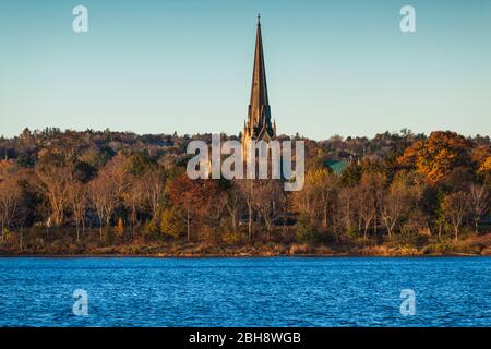 Kanada, New Brunswick, New Brunswick, Fredericton, Christ Church Cathedral, außen Stockfoto