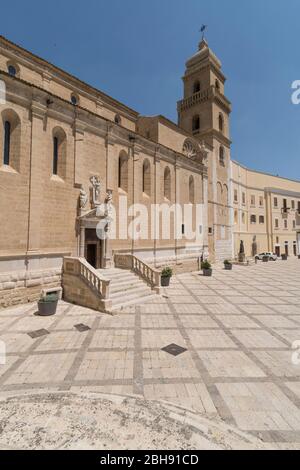 Italien, Mezzogiorno, Apulien / Apulien, Murge, Kathedrale von Gravina Stockfoto