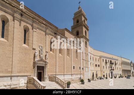 Italien, Mezzogiorno, Apulien / Apulien, Murge, Kathedrale von Gravina Stockfoto