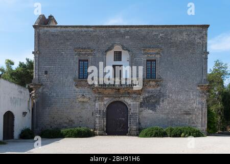 Italien, Mezzogiorno, Apulien / Apulien, Nardó, Villa Massa Stockfoto